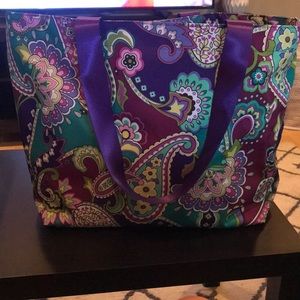 Large Vera Bradley tote bag NEW WITH TAGS
